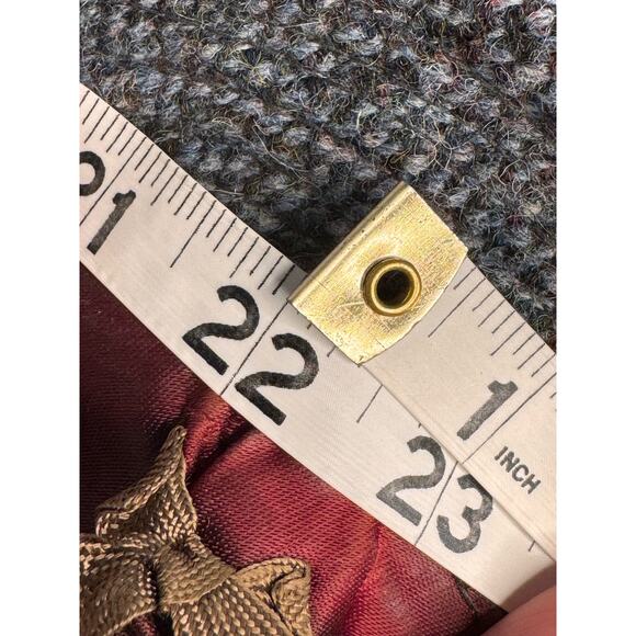 VINTAGE Wool Hat Men's L Handwoven Harris Tweed British‎ Blokecore England Fall - Picture 11 of 11